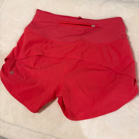 Lululemon Speed Up Shorts hot pink size 4 - Picture 2 of 3